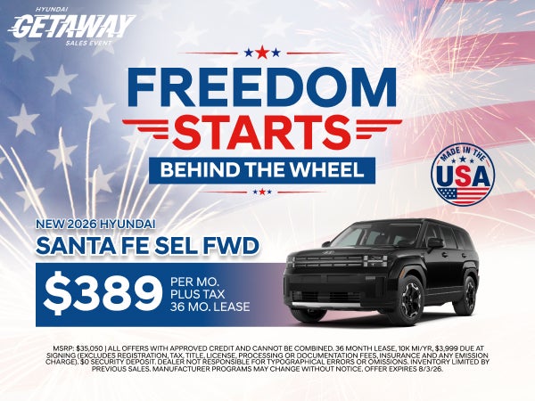 New 2026 Hyundai Santa FE SEL FWD